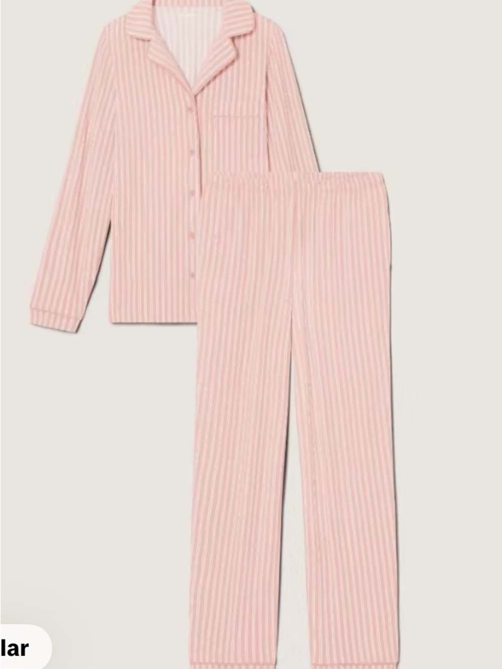 NWT XS Tommy John Pink Strip Downtime Long Sleeve Pajama Set Luxury Soft